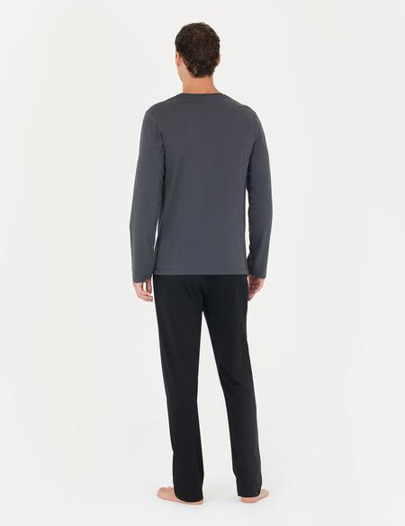 Gri Pijama Takımı - 50284189006