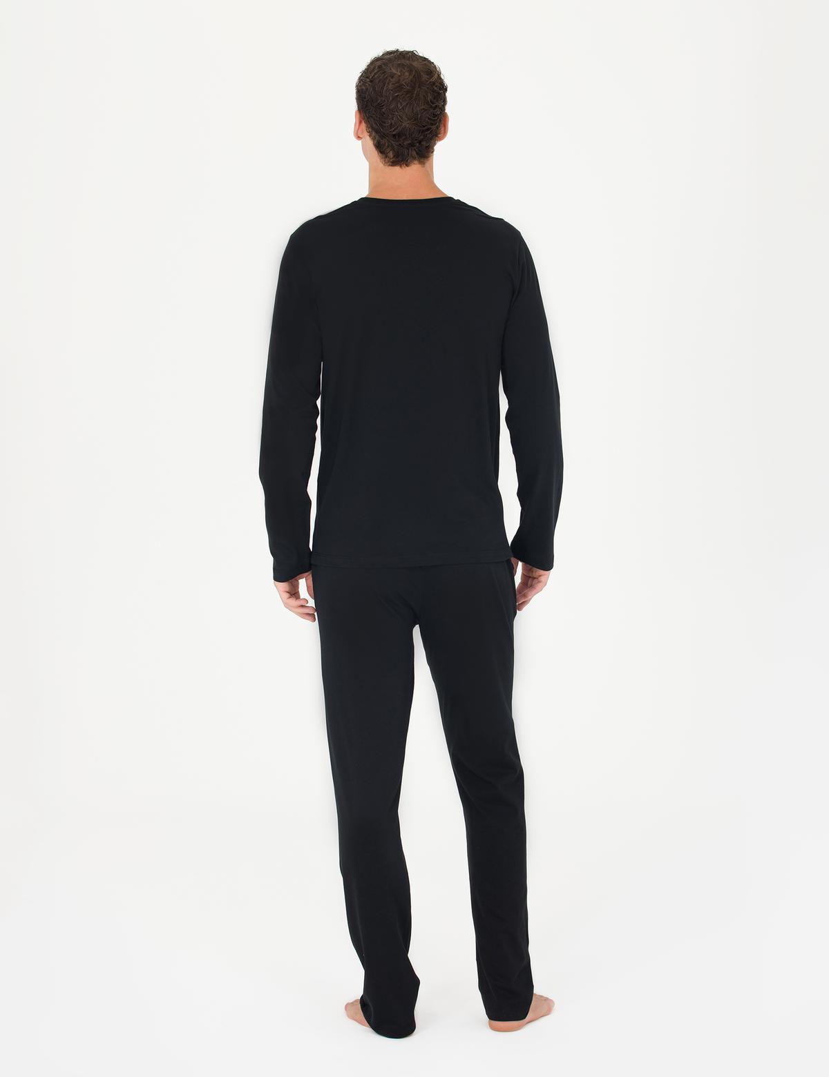 Siyah Pijama Takımı - 50284191001