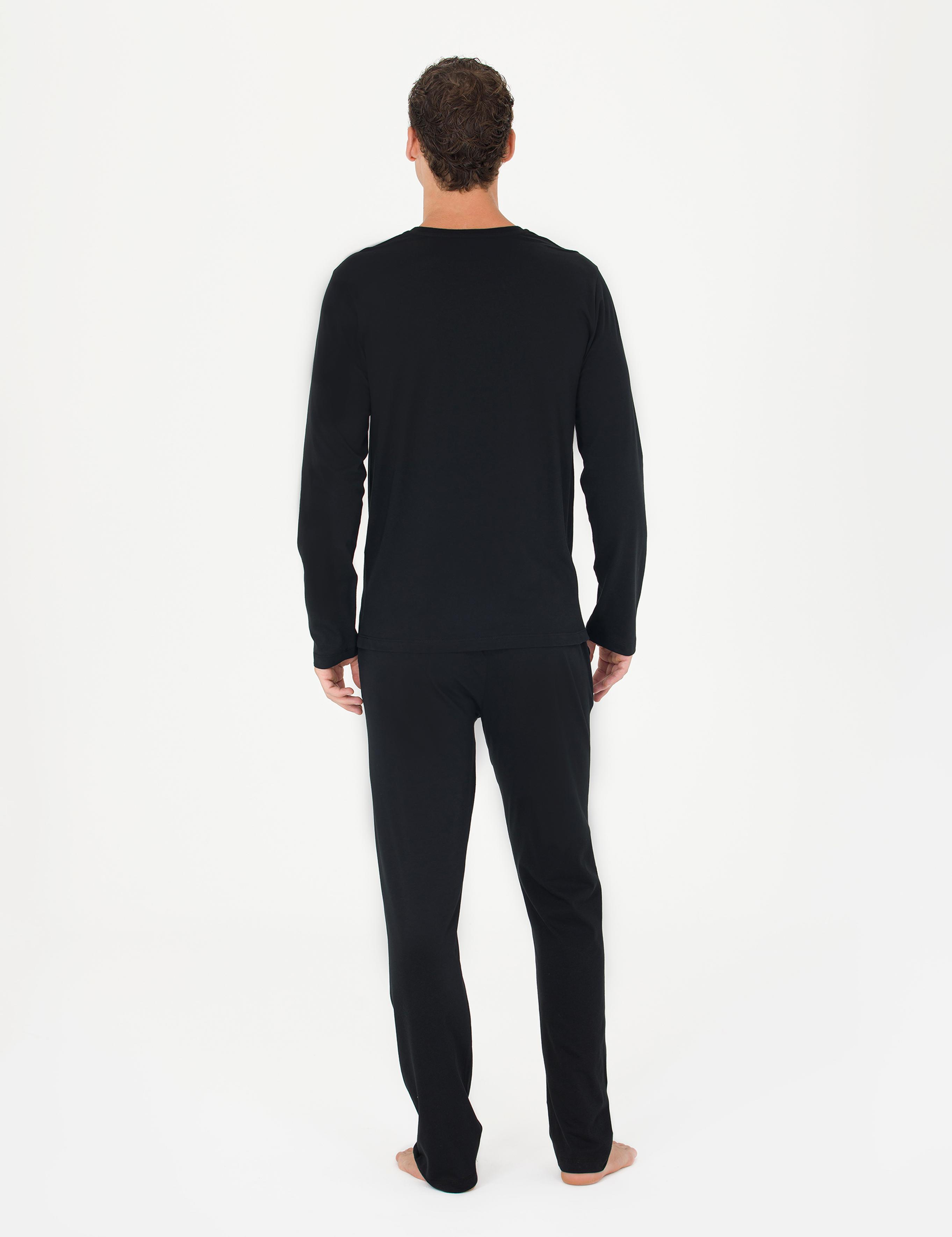 Siyah Pijama Takımı