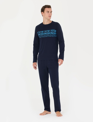 Lacivert Pijama Takımı