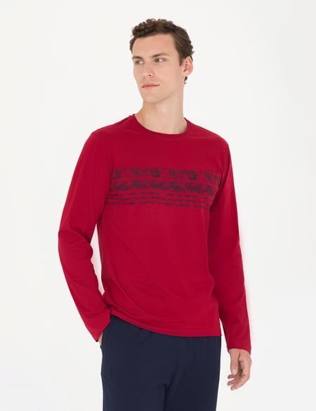 Bordo Pijama Takımı - 50284191012