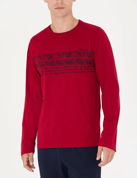 Bordo Pijama Takımı - 50284191012