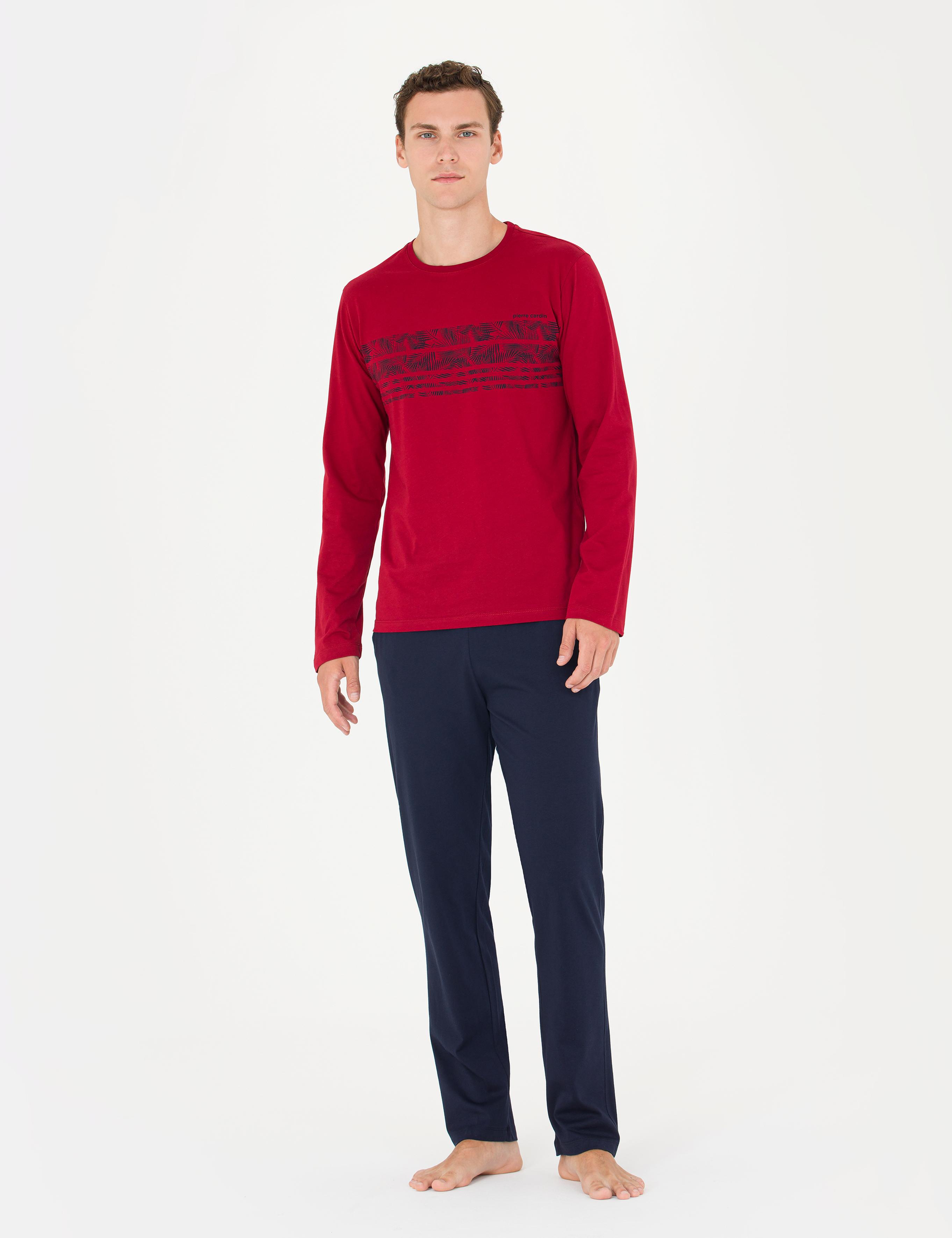 Bordo Pijama Takımı