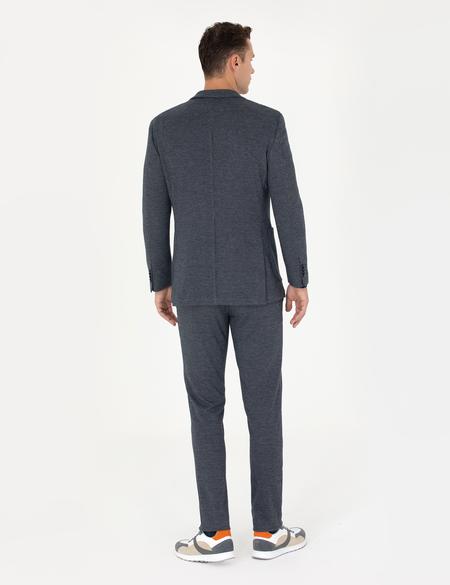 Lacivert Ekstra Slim Fit Spor Takım Elbise - 50277602014