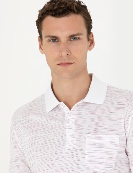 Ekru Regular Fit Polo Yaka Tişört - 50273576010