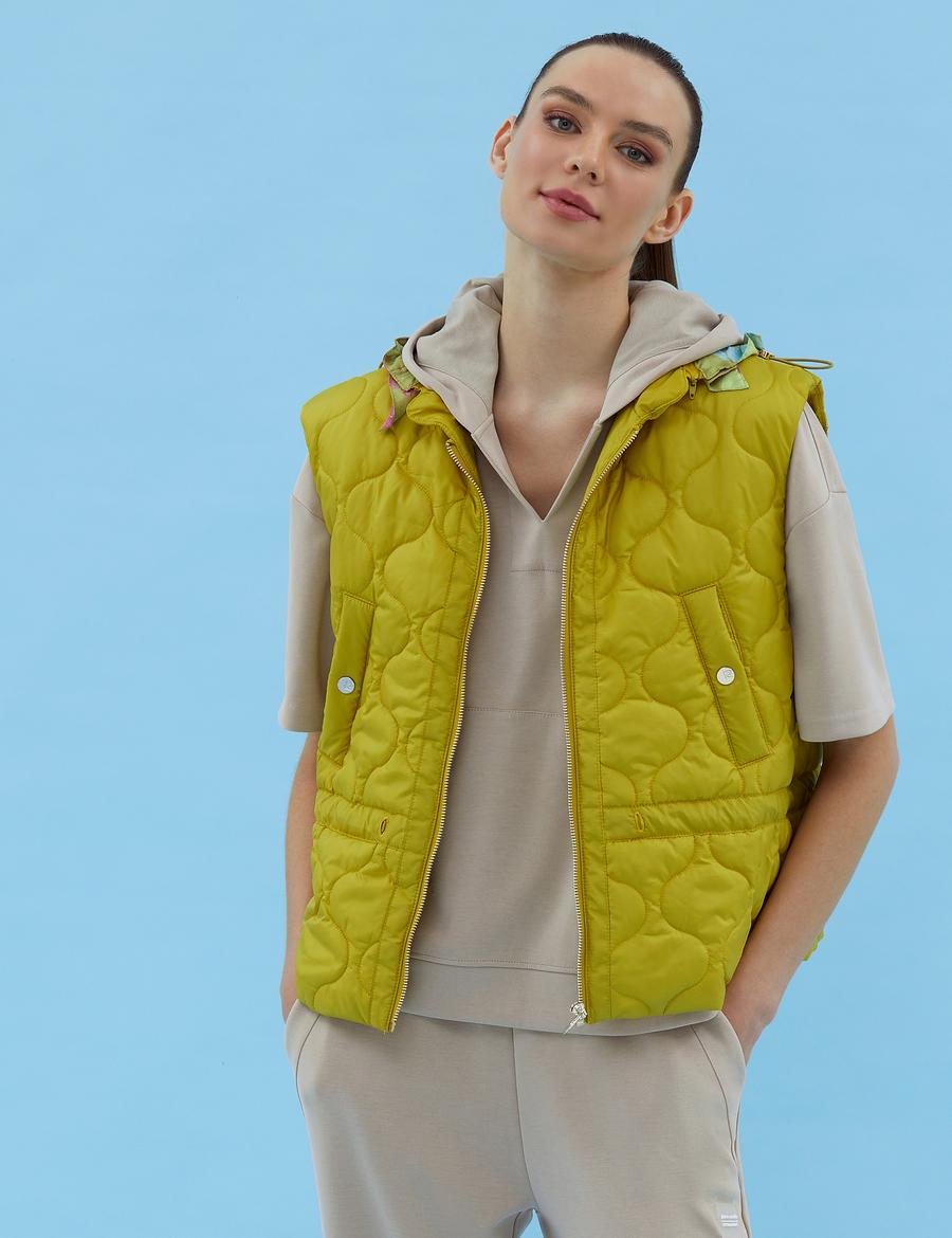 Kum Comfort Fit Kapüşonlu Sweatshirt