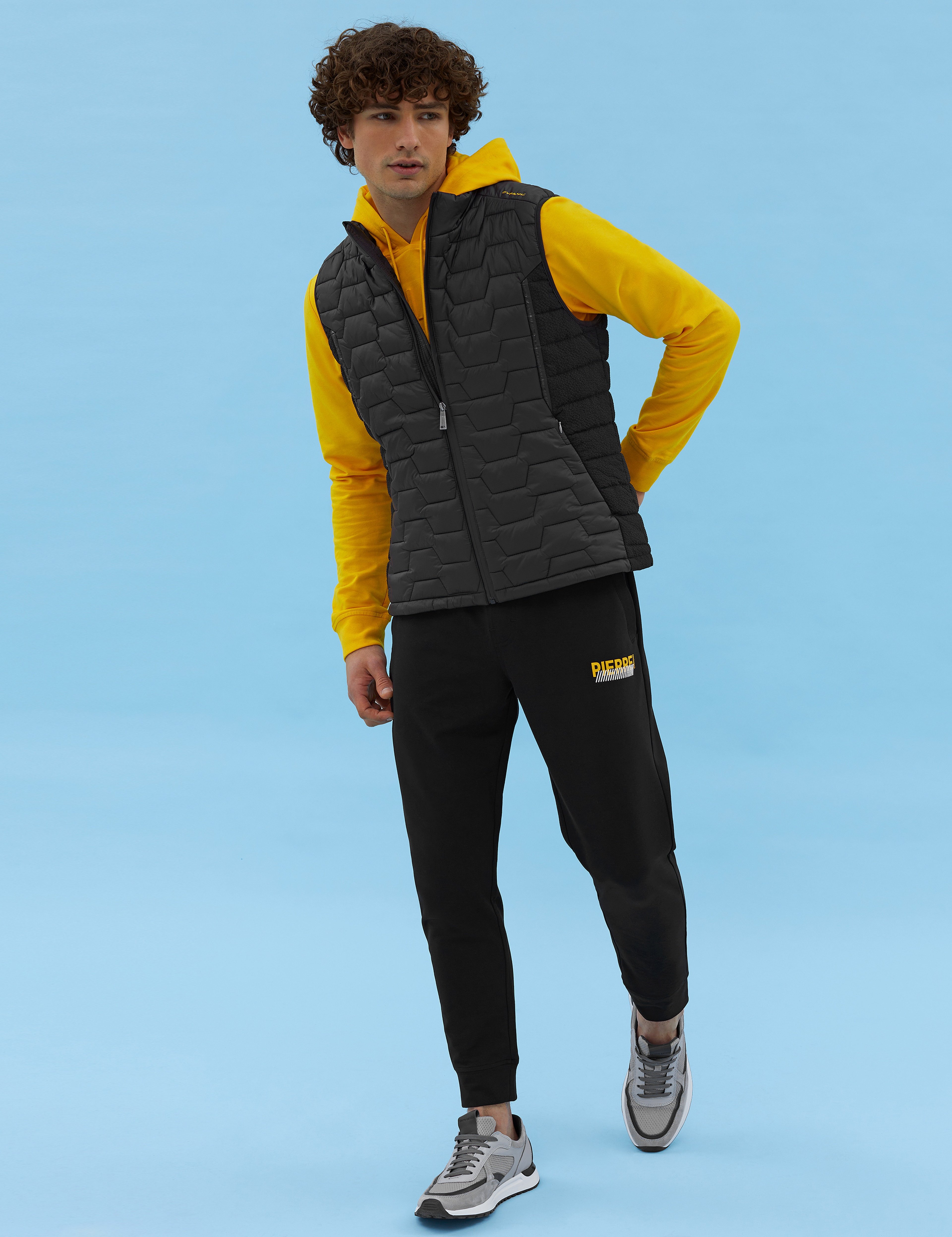 Siyah Ex. Slim Fit Eşofman Altı - Image 1