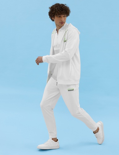 Ekru Extra Slim Fit Eşofman Altı