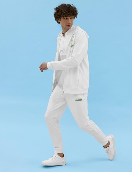 Ekru Ex. Slim Fit Eşofman Altı - 50262636033