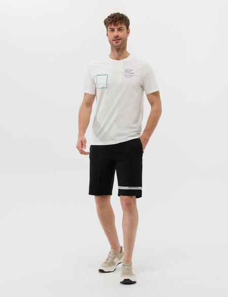 Siyah Örme Şort - 50264746023