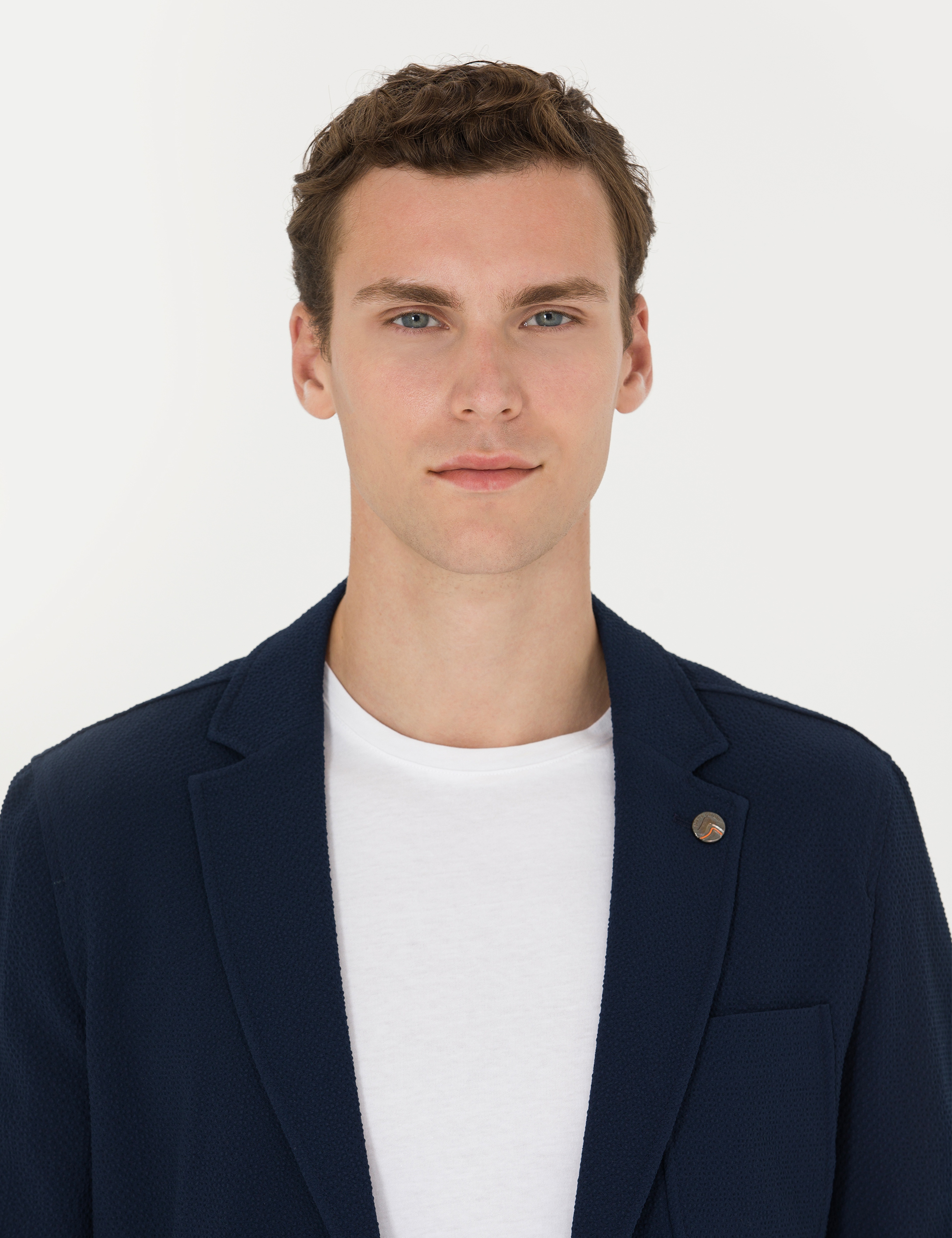 Lacivert Ekstra Slim Fit Blazer Ceket - Image 2