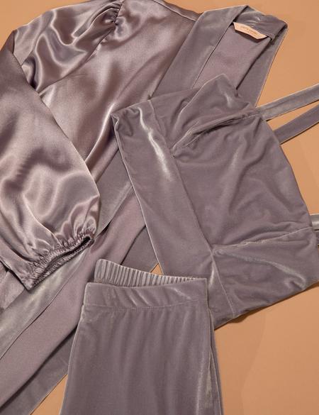 Gri 3'lü Pijama Takımı - 50275666007