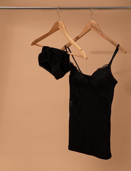 Siyah İç Giyim Takım - 50275652009