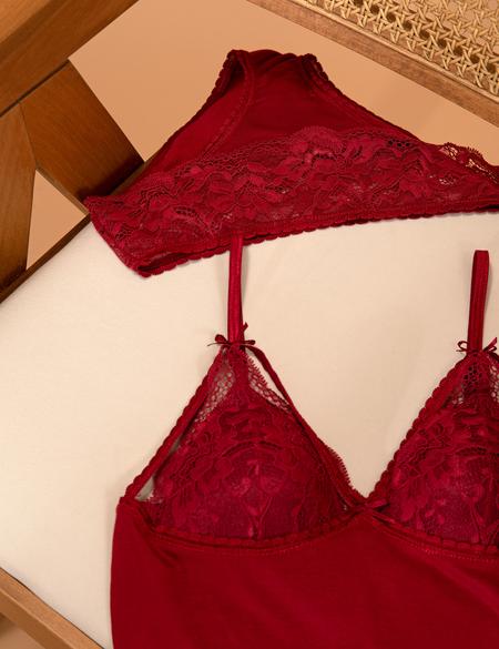 Bordo İç Giyim Takım - 50275652015