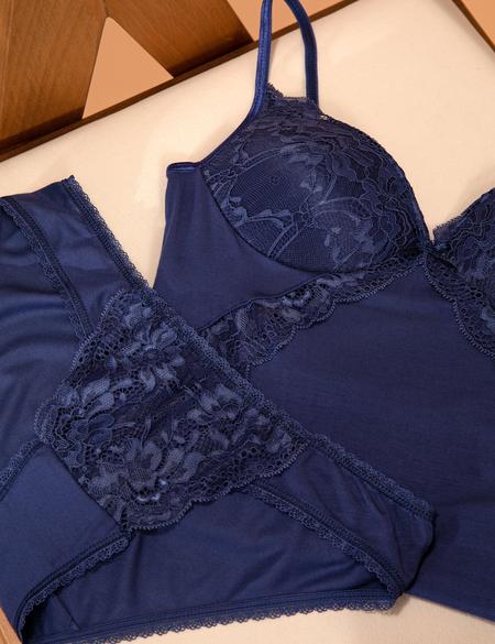 Lacivert İç Giyim Takım - 50275651007