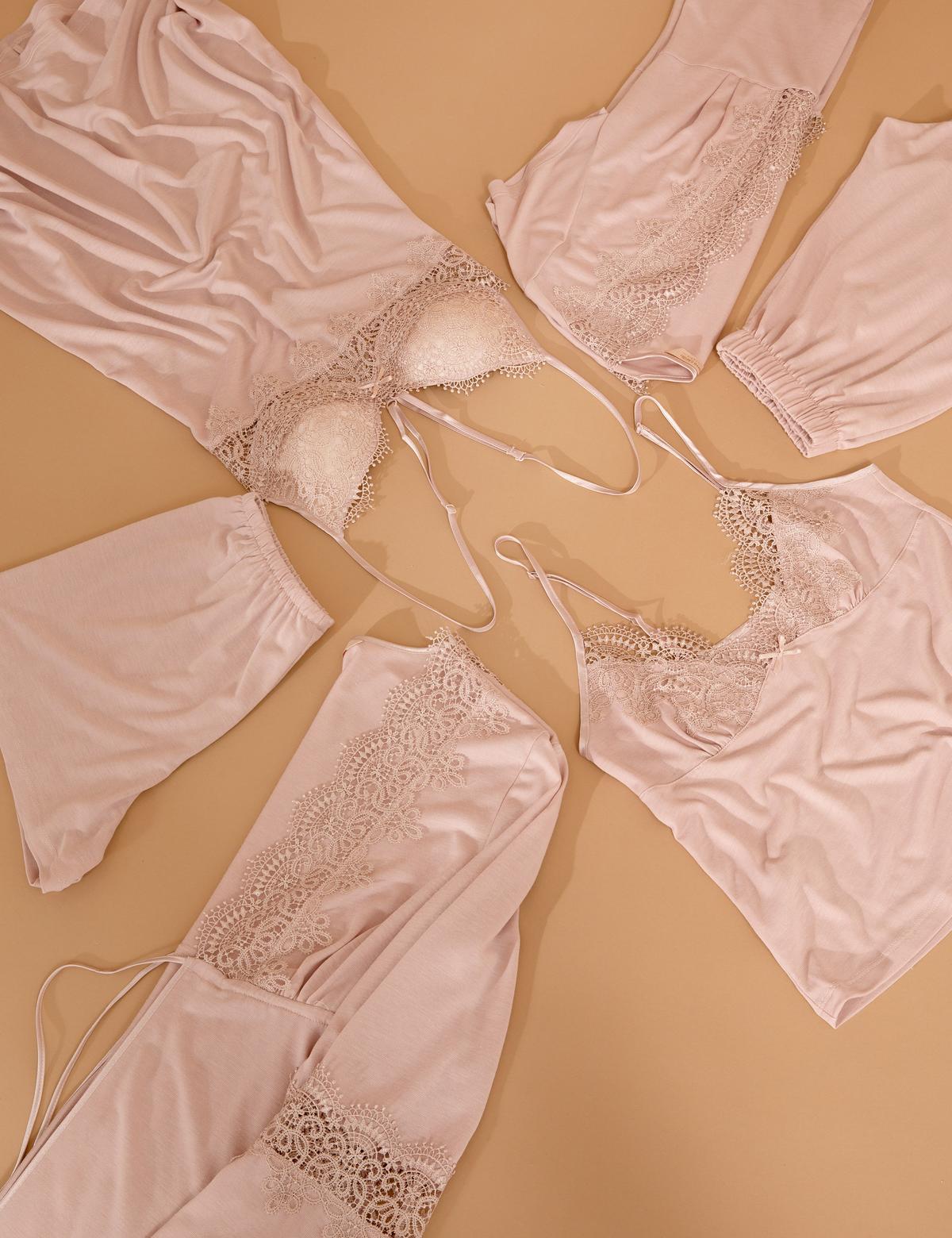 Pembe 6'lı Çeyiz Set