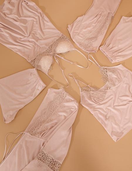 Pembe 6'lı Çeyiz Set - 50275644012