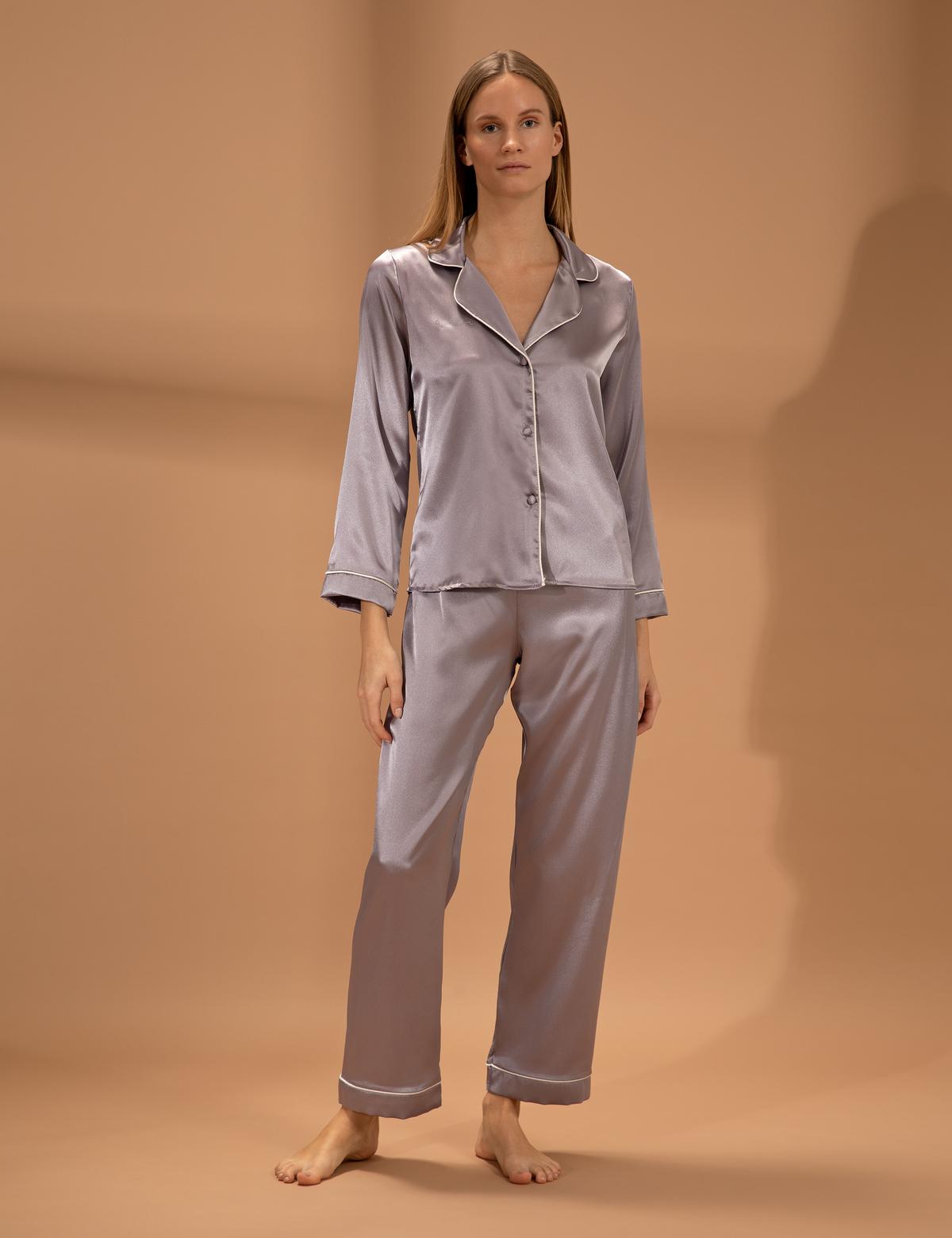 Gri Pijama Takımı - 50275663012