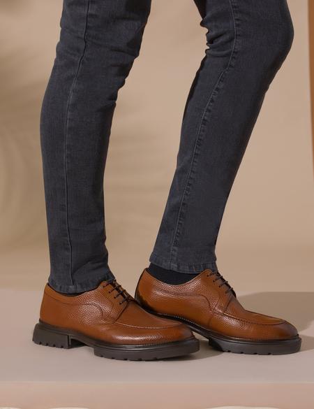 Taba %100 Deri Casual Ayakkabı - 50279495030