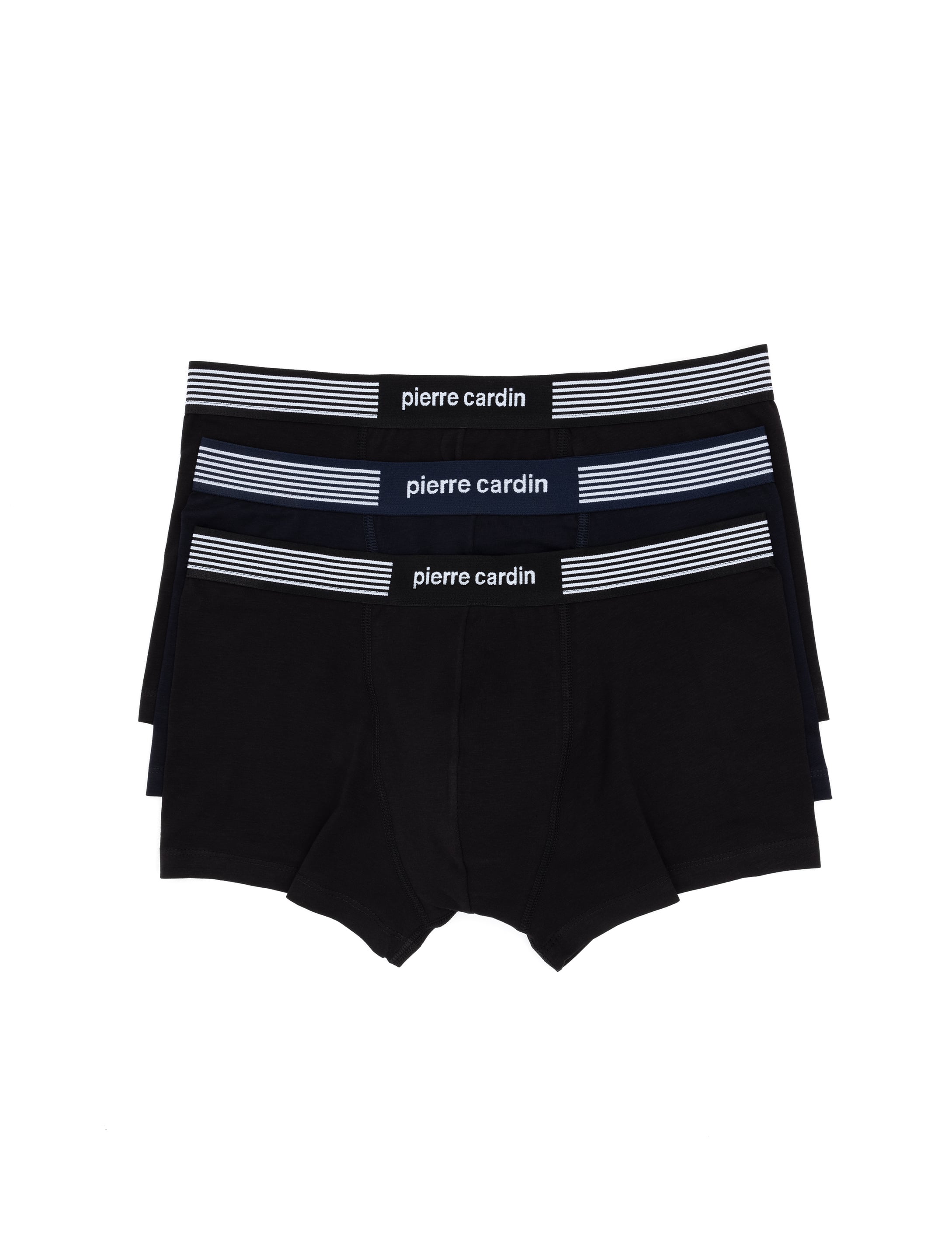 Renkli Pamuk Modal Karışımlı 3'lü Boxer - Image 2
