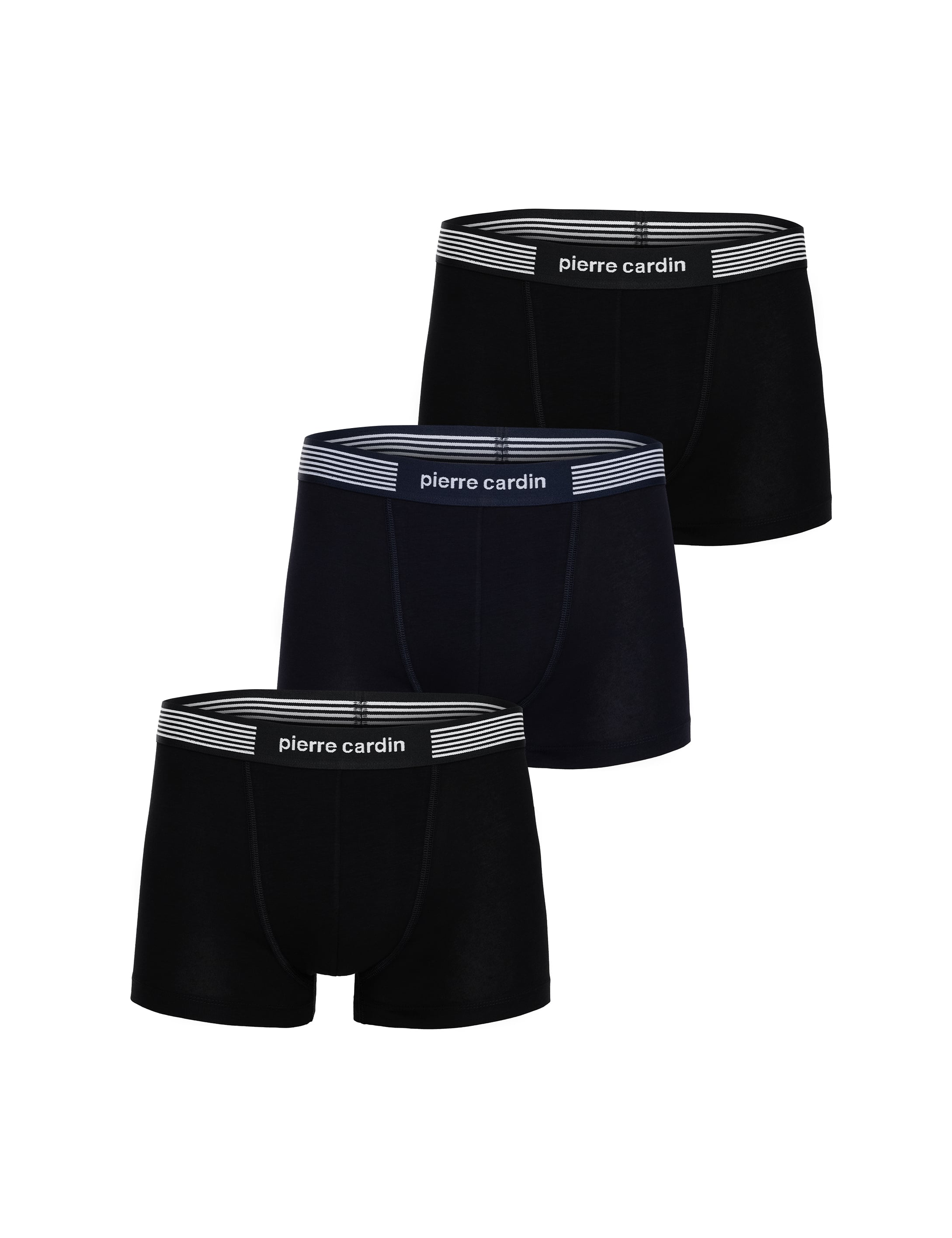 Renkli Pamuk Modal Karışımlı 3'lü Boxer