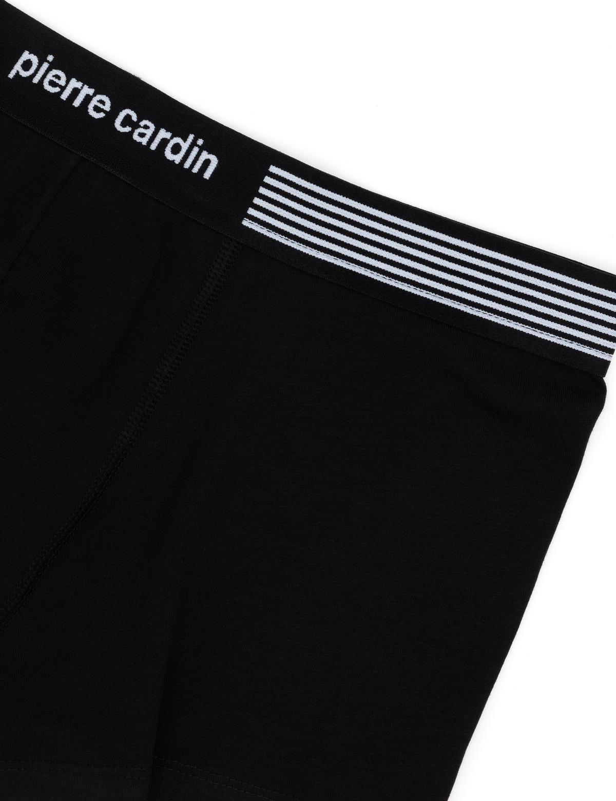 Siyah Pamuk Modal Karışımlı Tekli Boxer - 50287006003