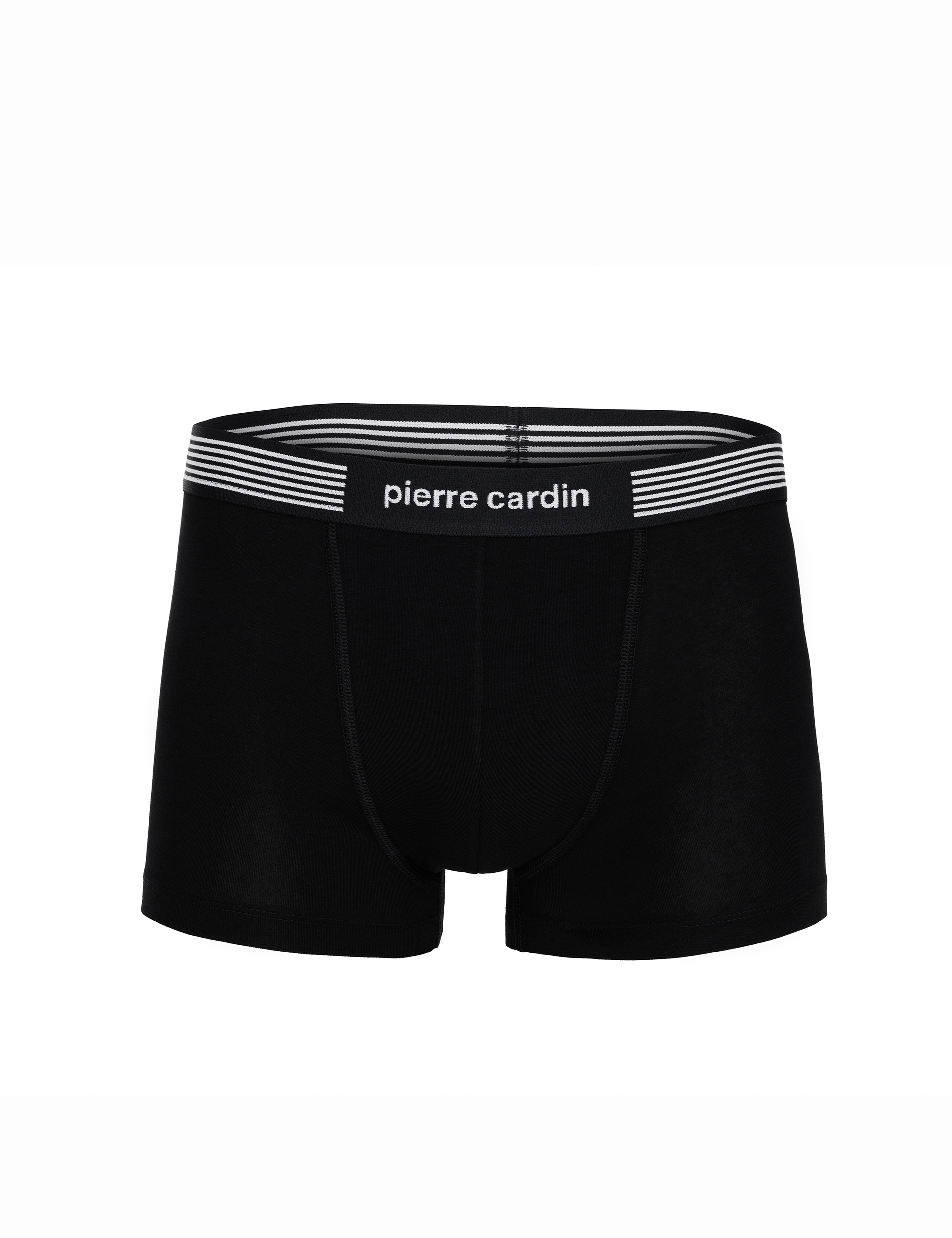 Siyah Pamuk Modal Karışımlı Tekli Boxer - Image 1