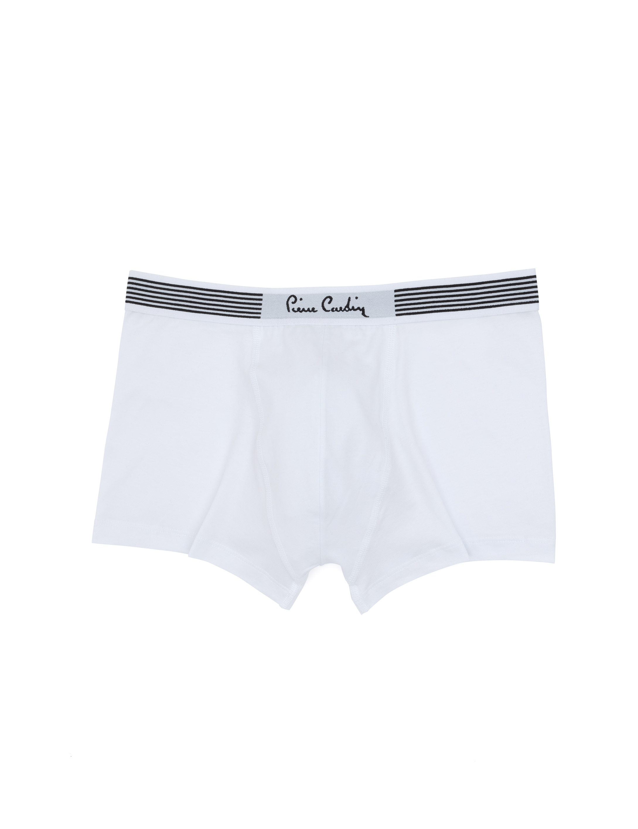 Beyaz Pamuk Modal Karışımlı Tekli Boxer - Image 3