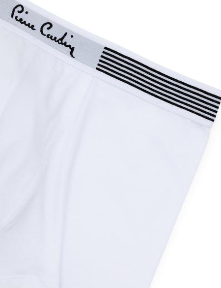 Beyaz Pamuk Modal Karışımlı Tekli Boxer - 50287006004