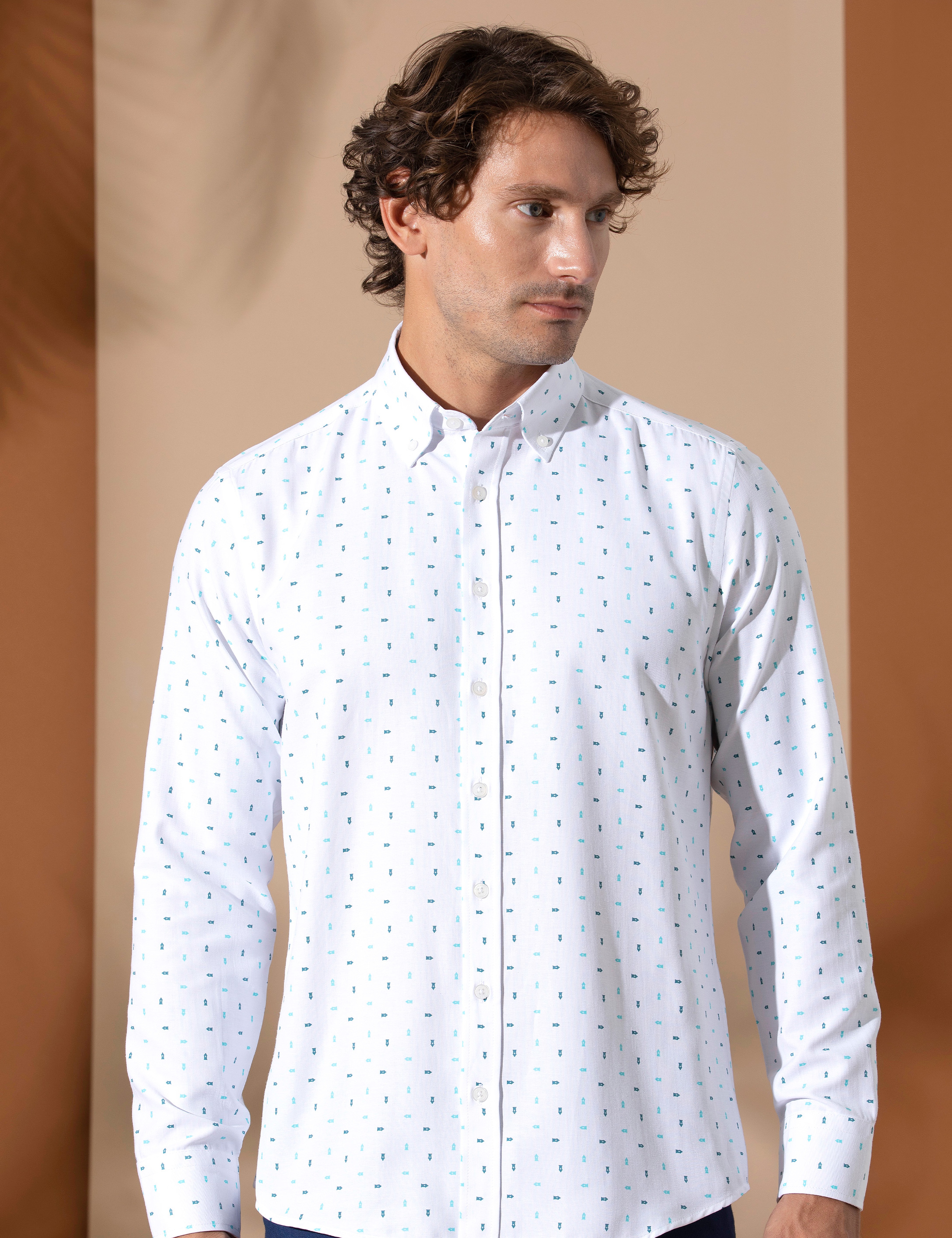 Aqua Slim Fit Uzun Kollu Gömlek - Image 4