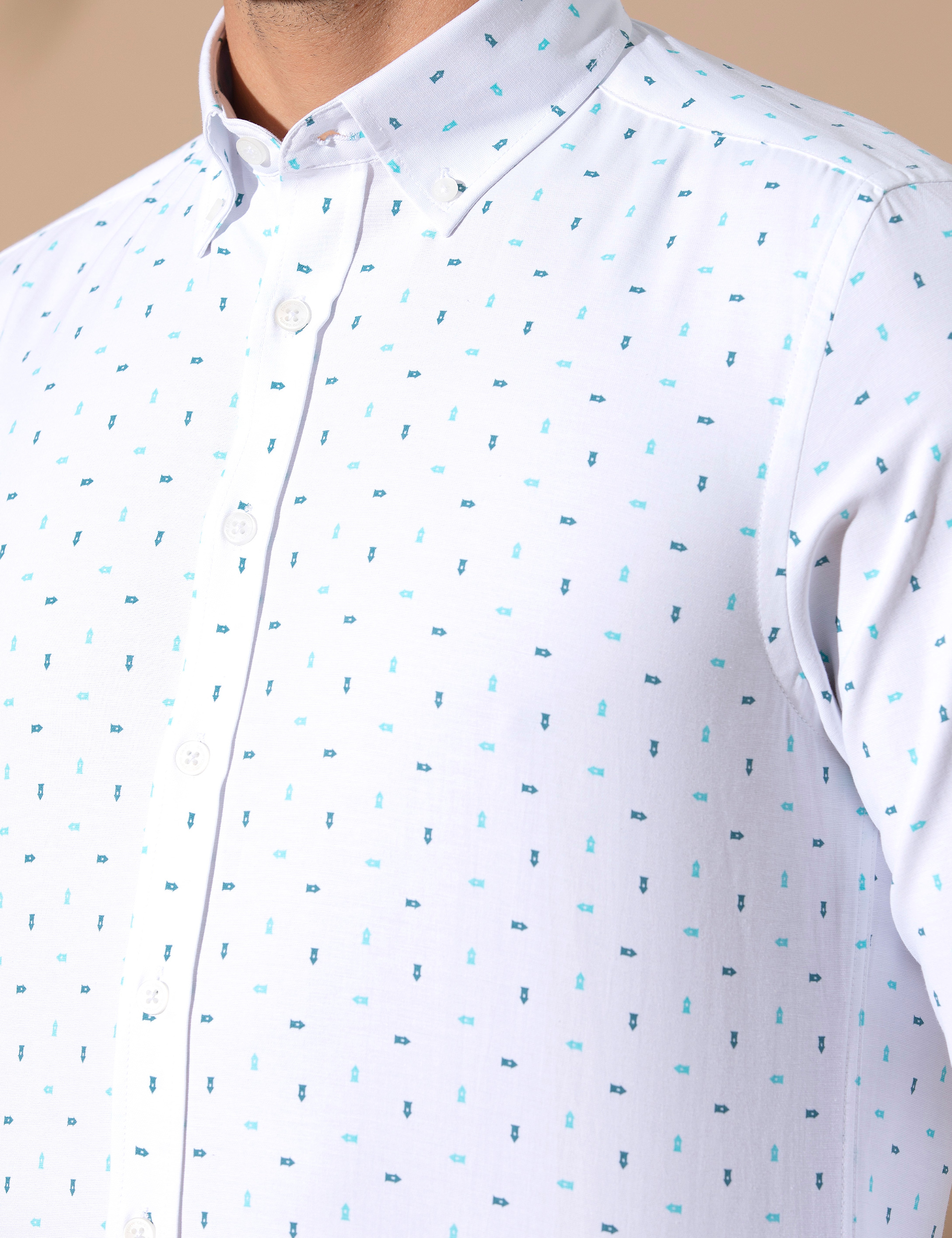 Aqua Slim Fit Uzun Kollu Gömlek - Image 7
