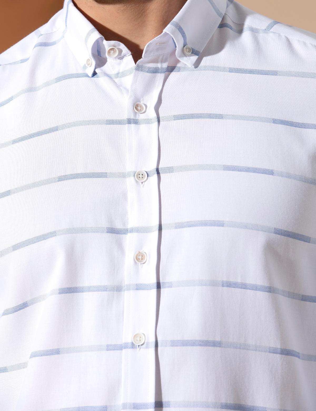 Mavi Slim Fit Uzun Kollu Gömlek - 50272439002