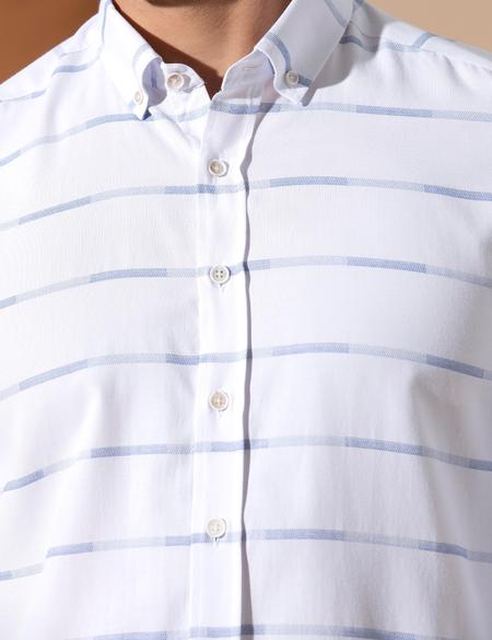 Mavi Slim Fit Uzun Kollu Gömlek - 50272439002