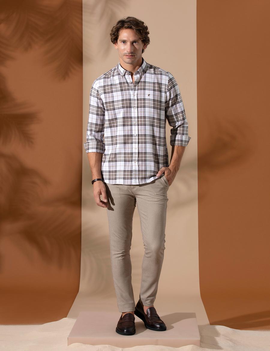 Vizon Slim Fit Kanvas Pantolon