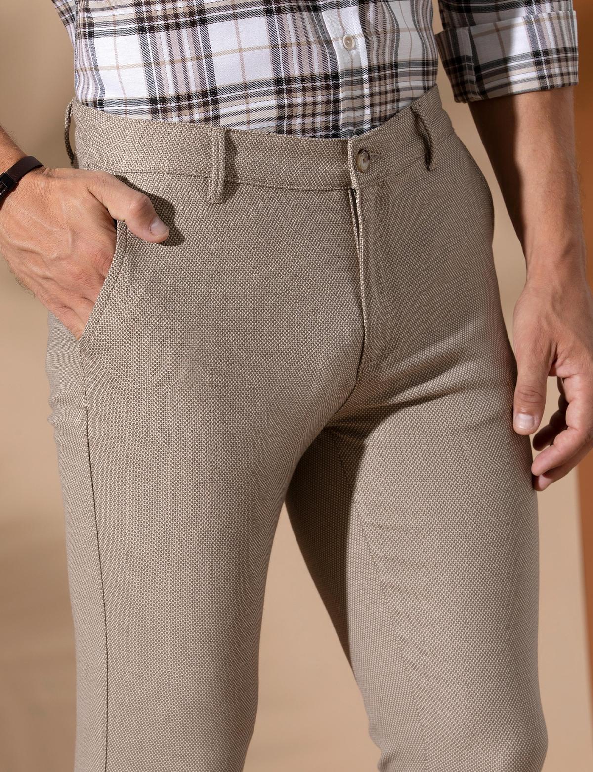 Vizon Slim Fit Kanvas Pantolon - 50271294173