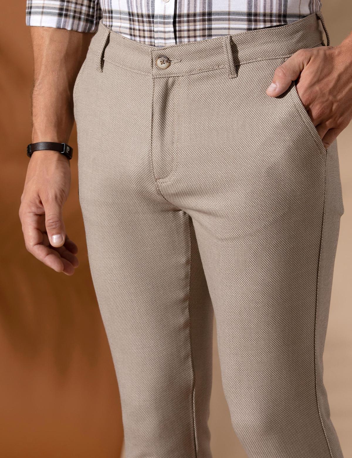 Vizon Slim Fit Kanvas Pantolon - 50271294173