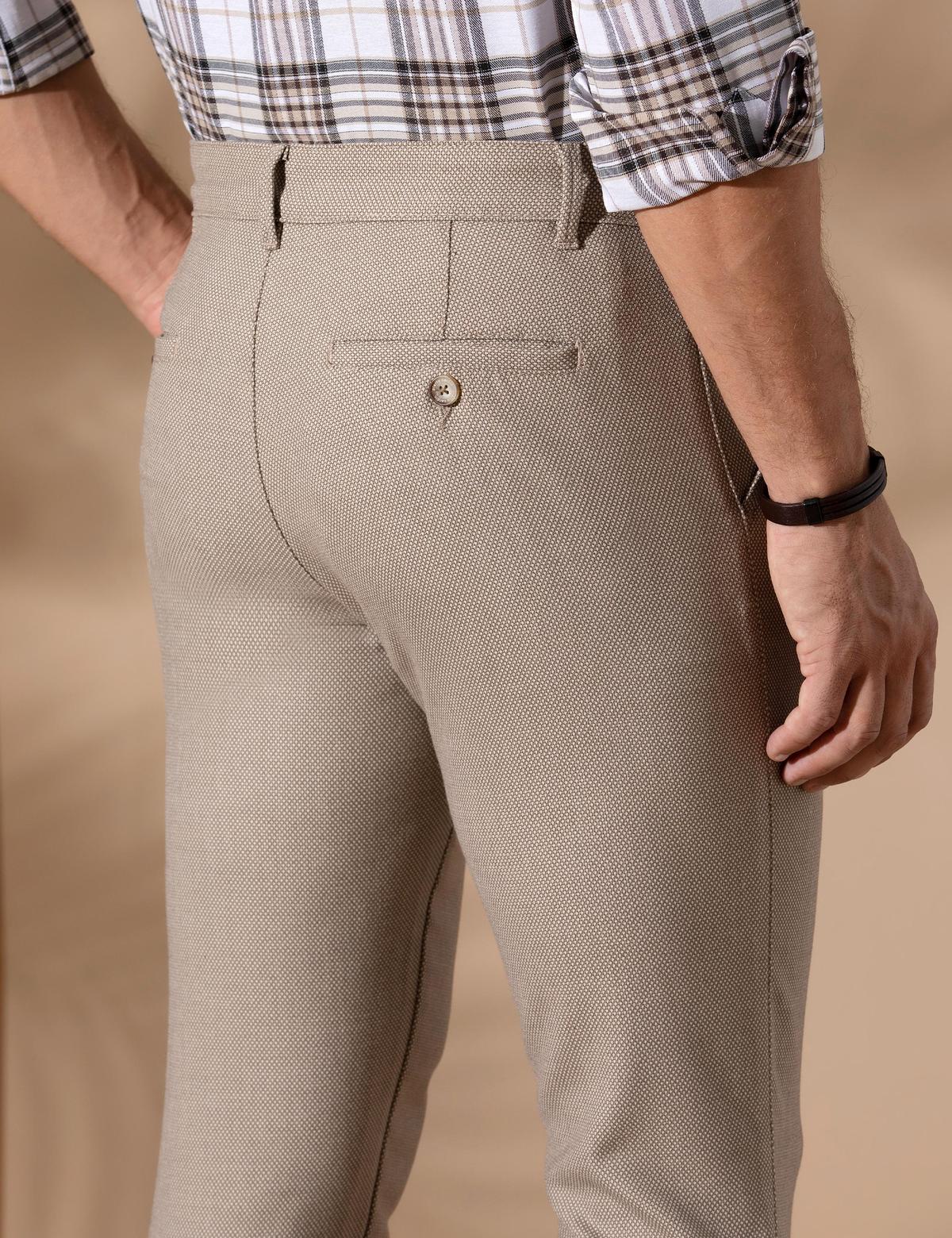 Vizon Slim Fit Kanvas Pantolon - 50271294173