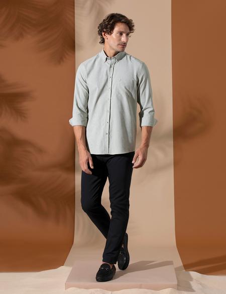 Siyah Slim Fit 5 Cep Chino Pantolon - 50271249107