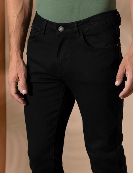 Siyah Slim Fit Jean Pantolon - 50268908024