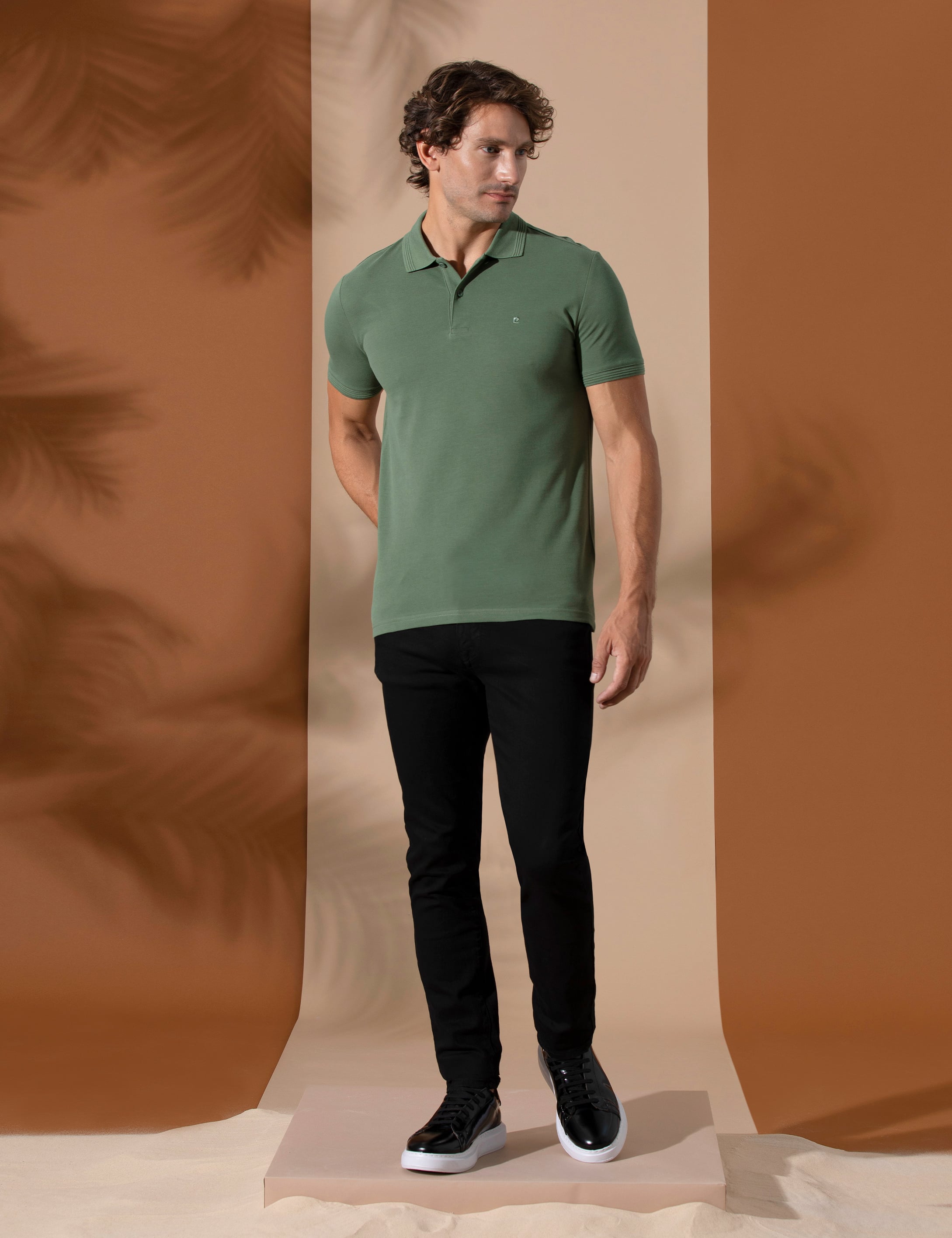 Siyah Slim Fit Jean Pantolon - Image 1