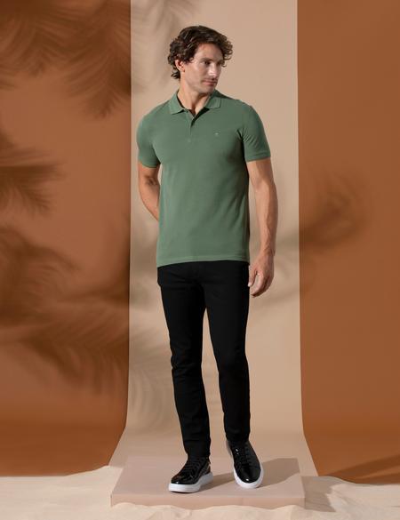 Siyah Slim Fit Jean Pantolon - 50268908024