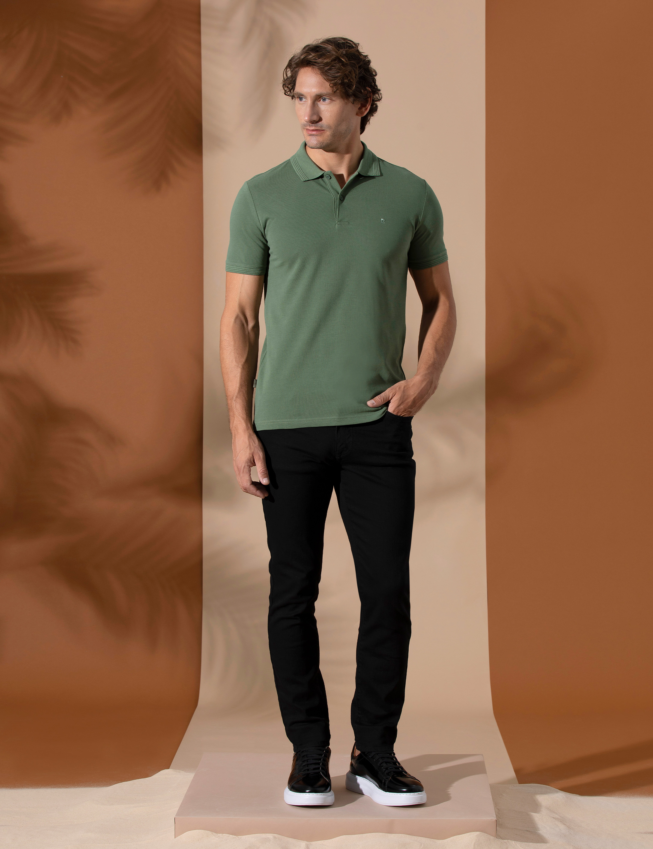 Siyah Slim Fit Jean Pantolon