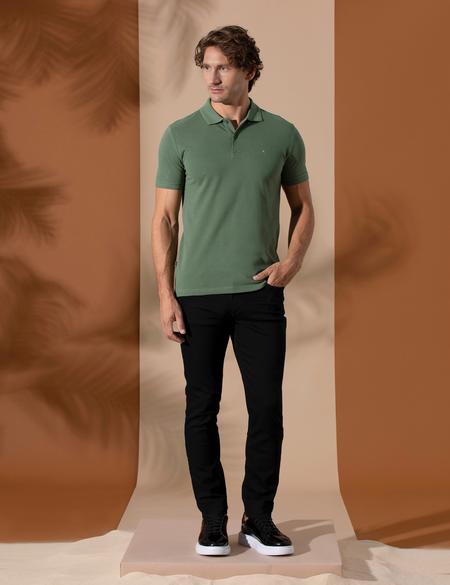 Siyah Slim Fit Jean Pantolon - 50268908024