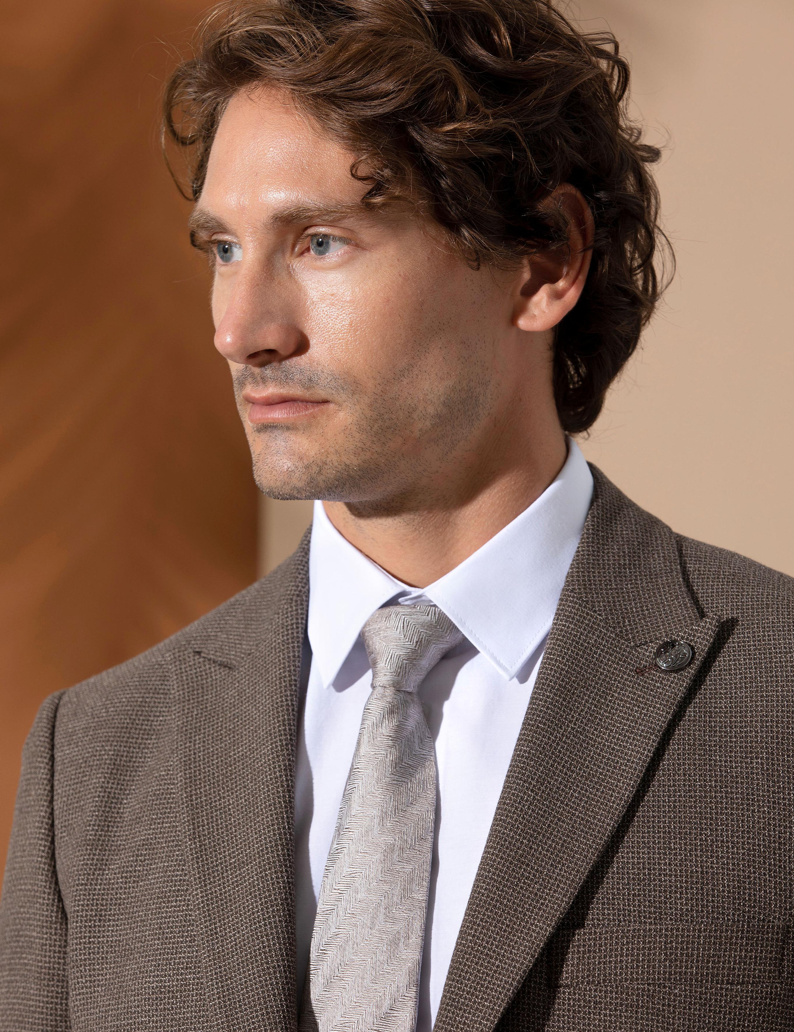 Kahverengi Spor Blazer Ceket