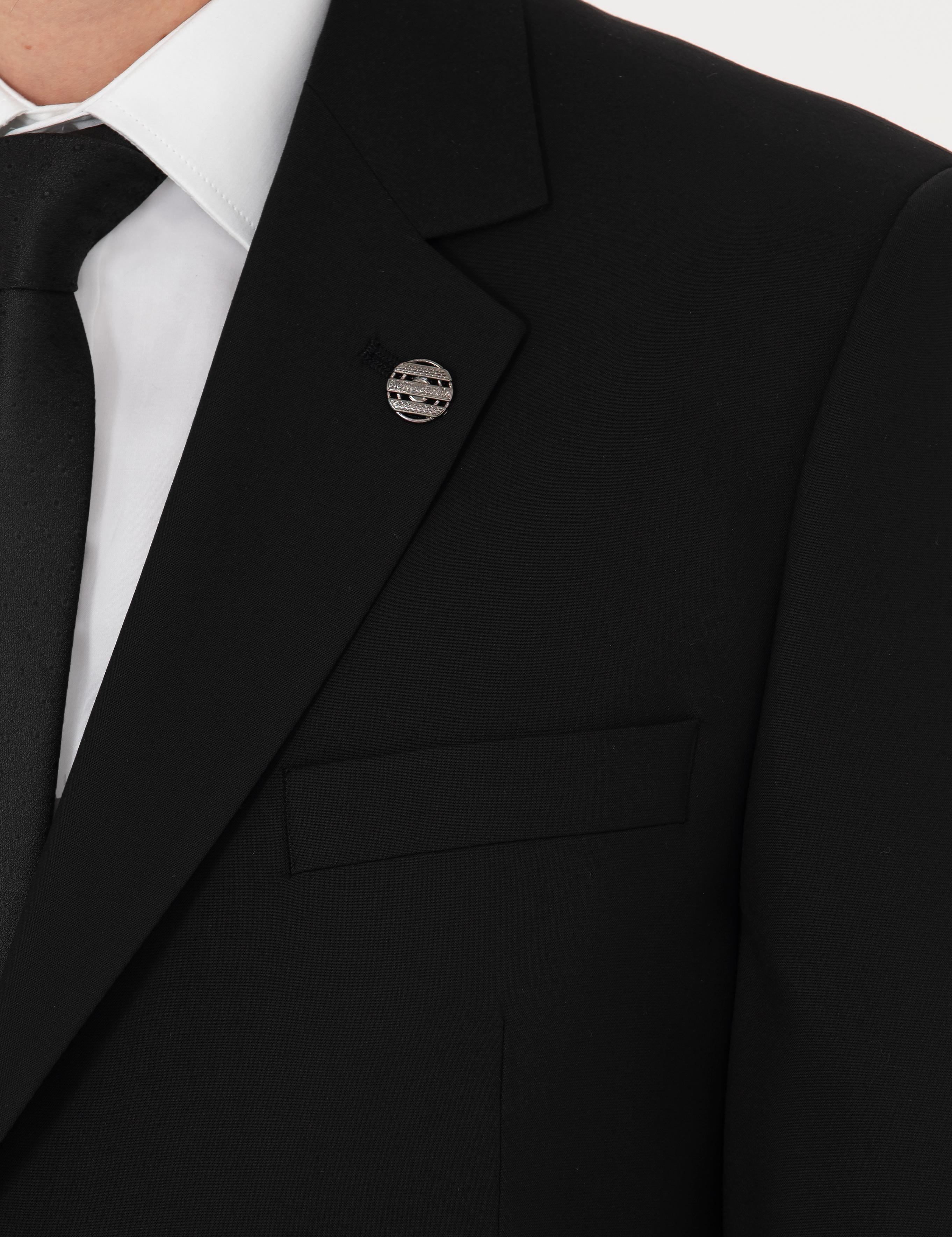 Siyah Slim Fit Takım Elbise