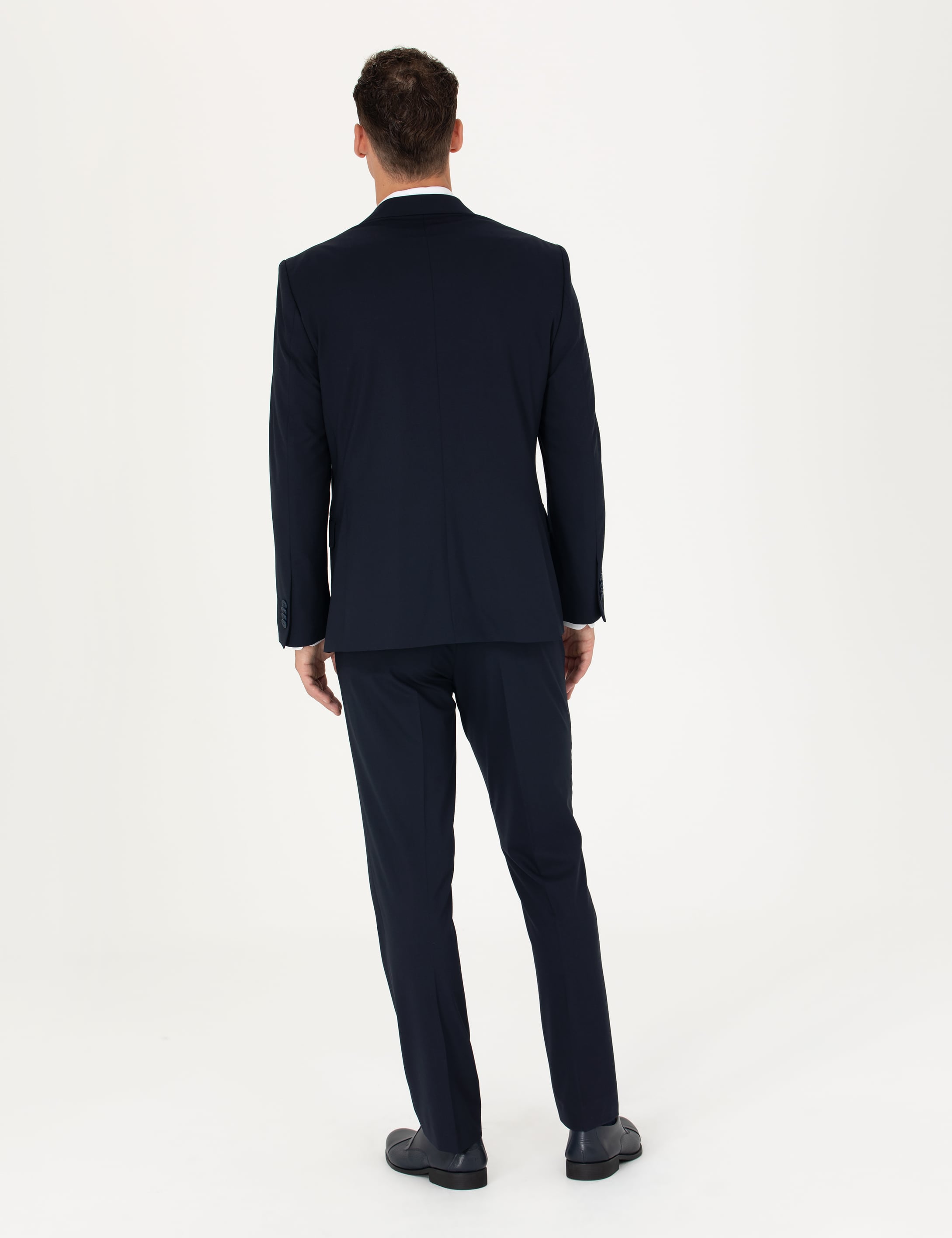 Lacivert Slim Fit Takım Elbise