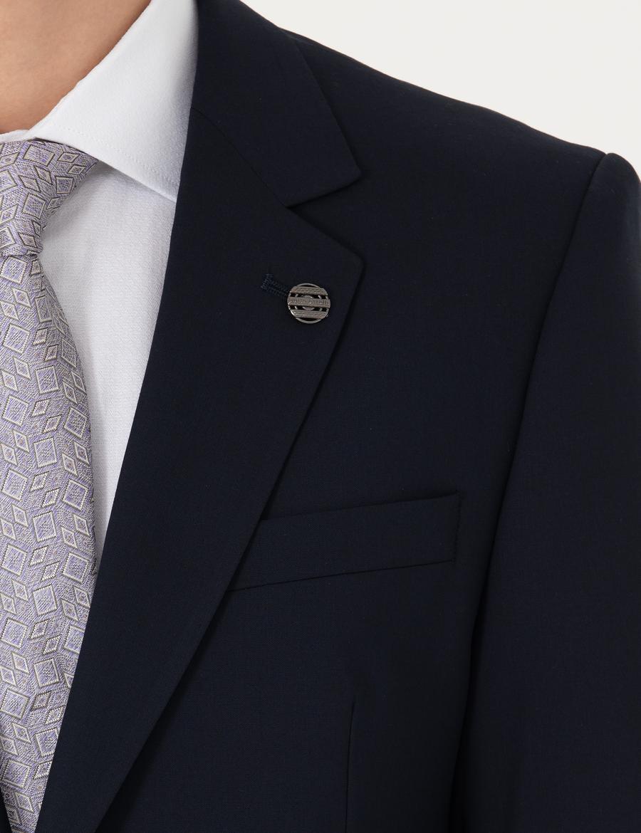 Lacivert Slim Fit Takım Elbise