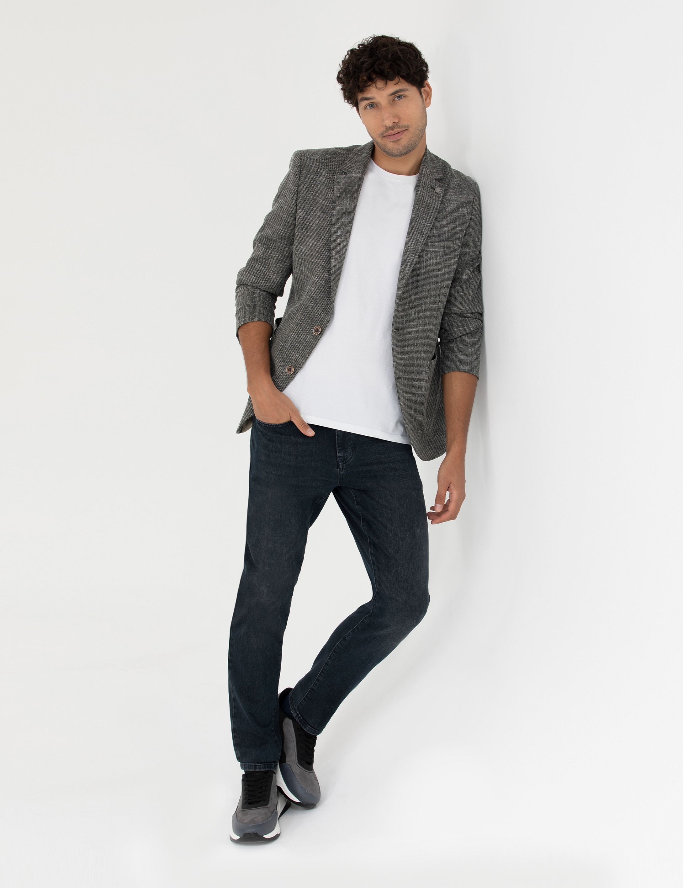 Açık Yeşil Ekstra Slim Fit Ceket - Image 4