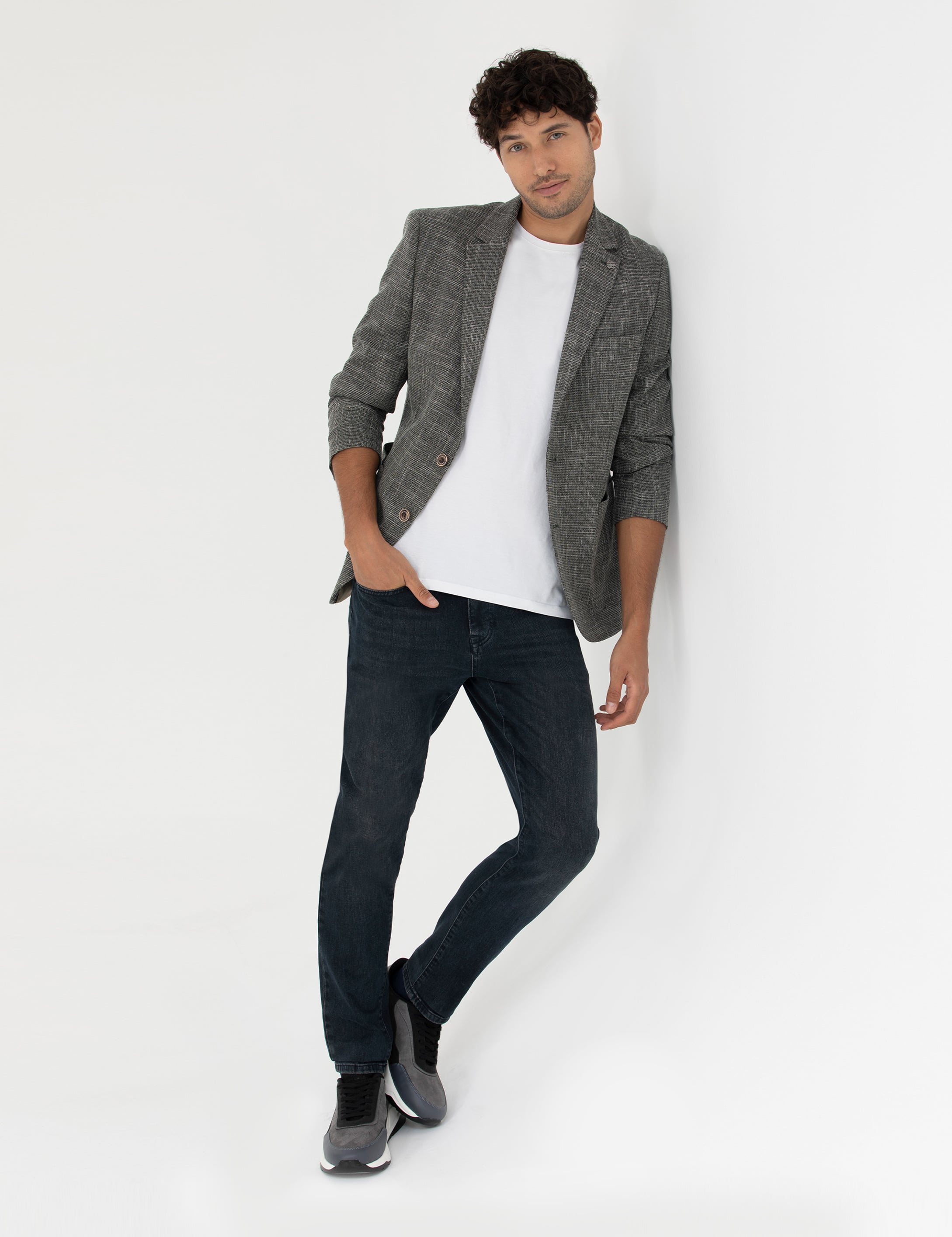 Açık Yeşil Ekstra Slim Fit Ceket