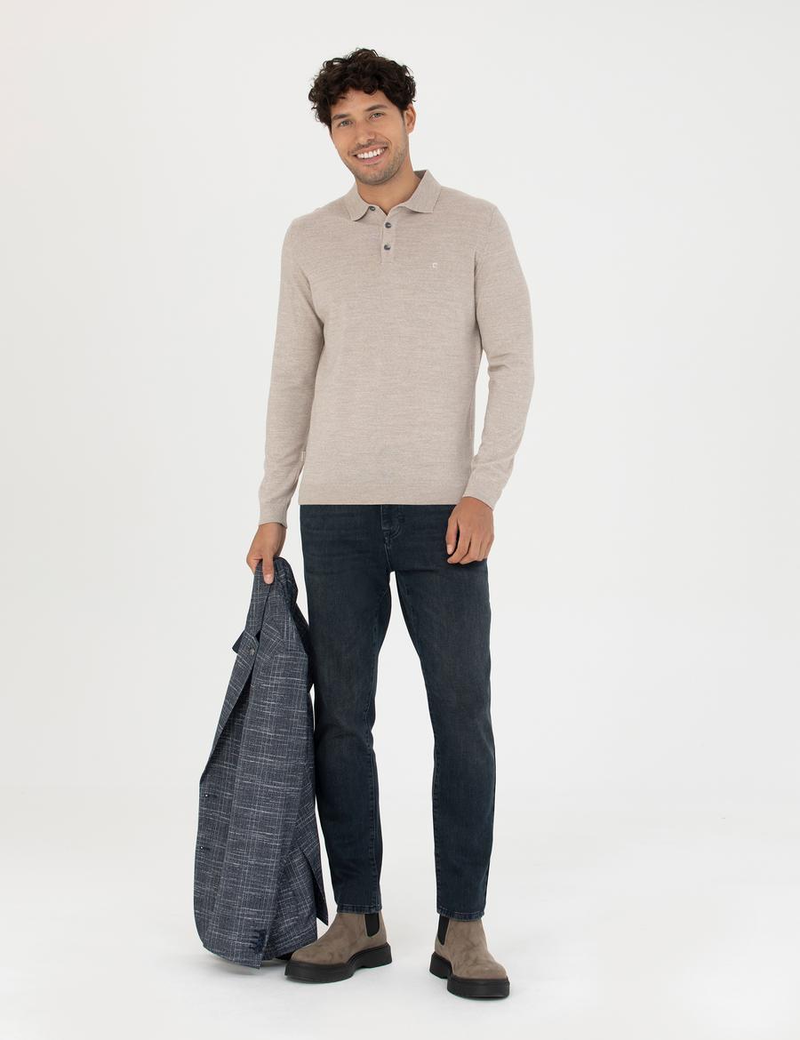 Petrol Slim Fit Jean Pantolon